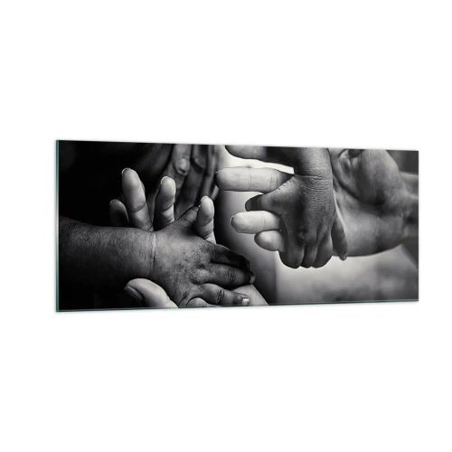 Glass picture - To be a Man - 100x40 cm