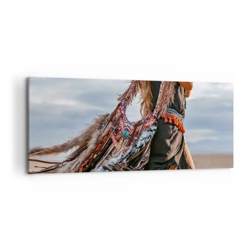 Canvas picture - Shaman's Girl - 120x50 cm