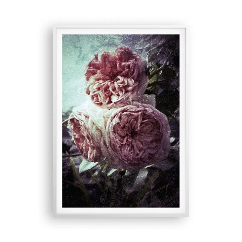 Poster in white frmae - In Romantic Atmosphere - 70x100 cm