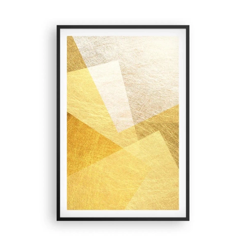 Poster in black frame - Weather of Geometry - 61x91 cm