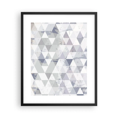 Poster in black frame - In the Rhythm of a Triangle - 40x50 cm