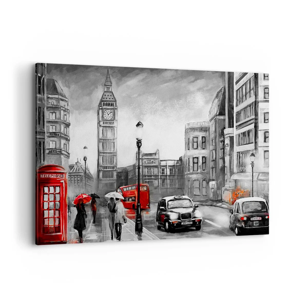 Canvas picture - Not Such a Grey City - 100x70 cm
