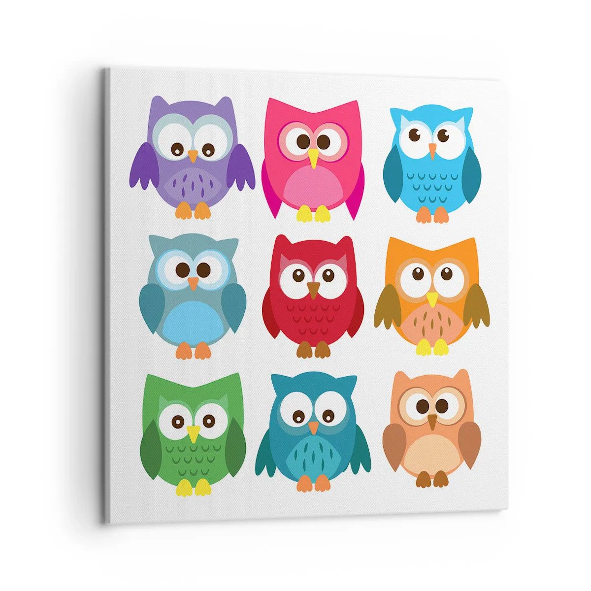 Canvas picture - It Can Be Fun to Differ - 50x50 cm