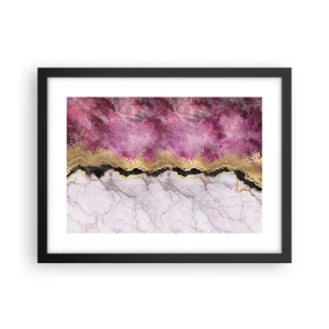 Poster in black frame - On the Border - 40x30 cm