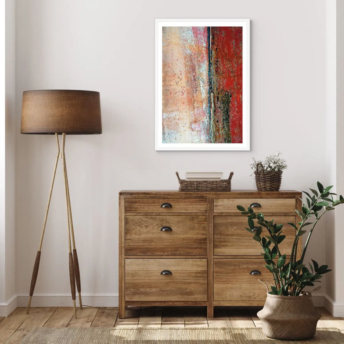 Poster in white frmae - Might Be the Sea - 70x100 cm