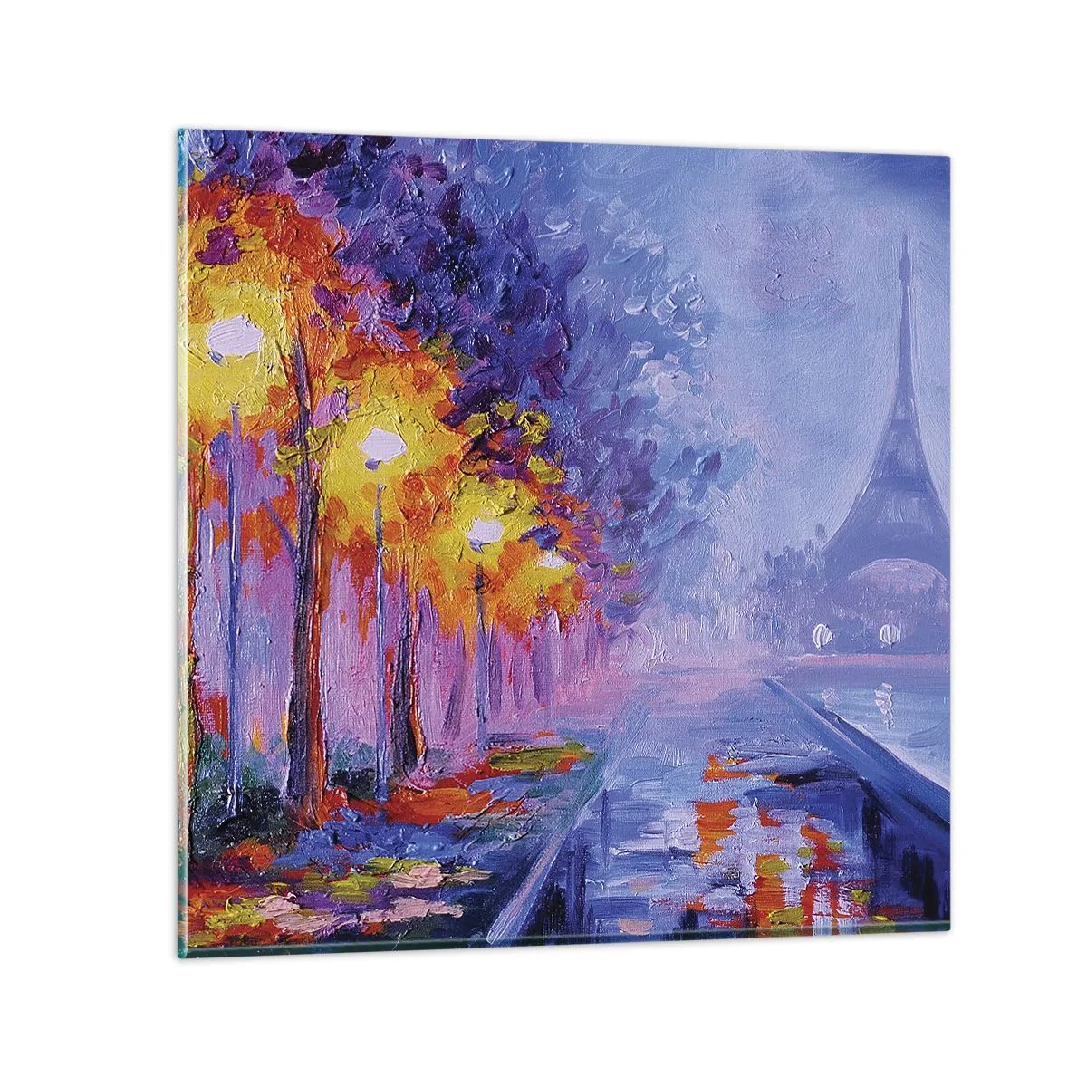 Glass picture - Dreamed Walk - 30x30 cm