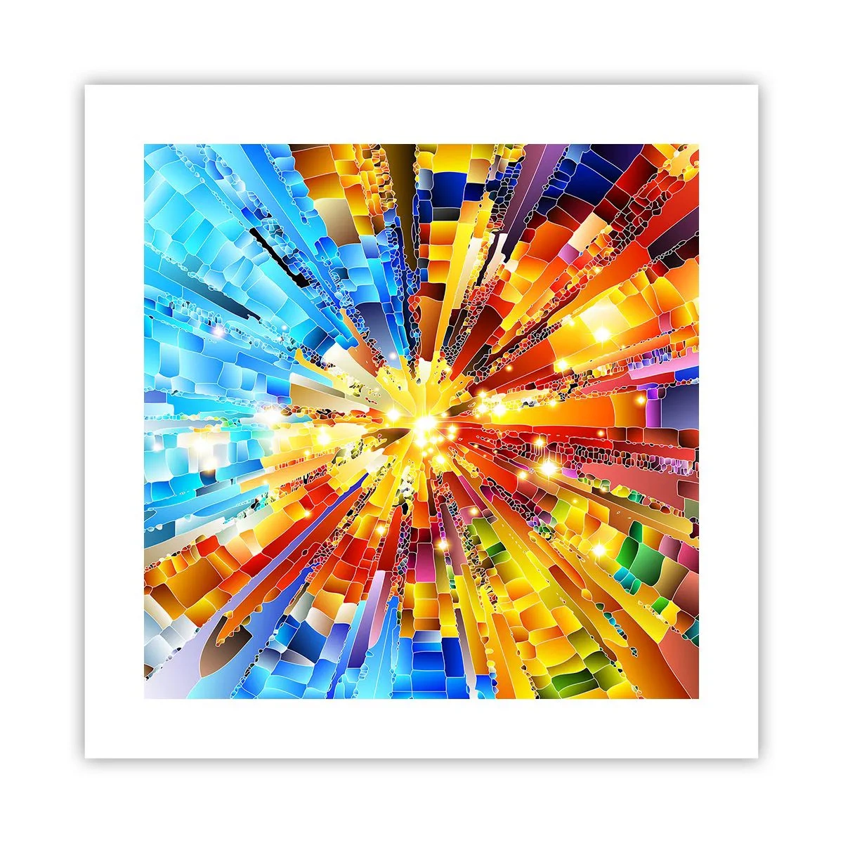 Poster - In Medias Res - 40x40 cm