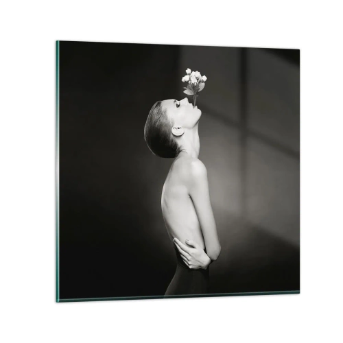 Glass picture - Eccentric Elegance - 40x40 cm