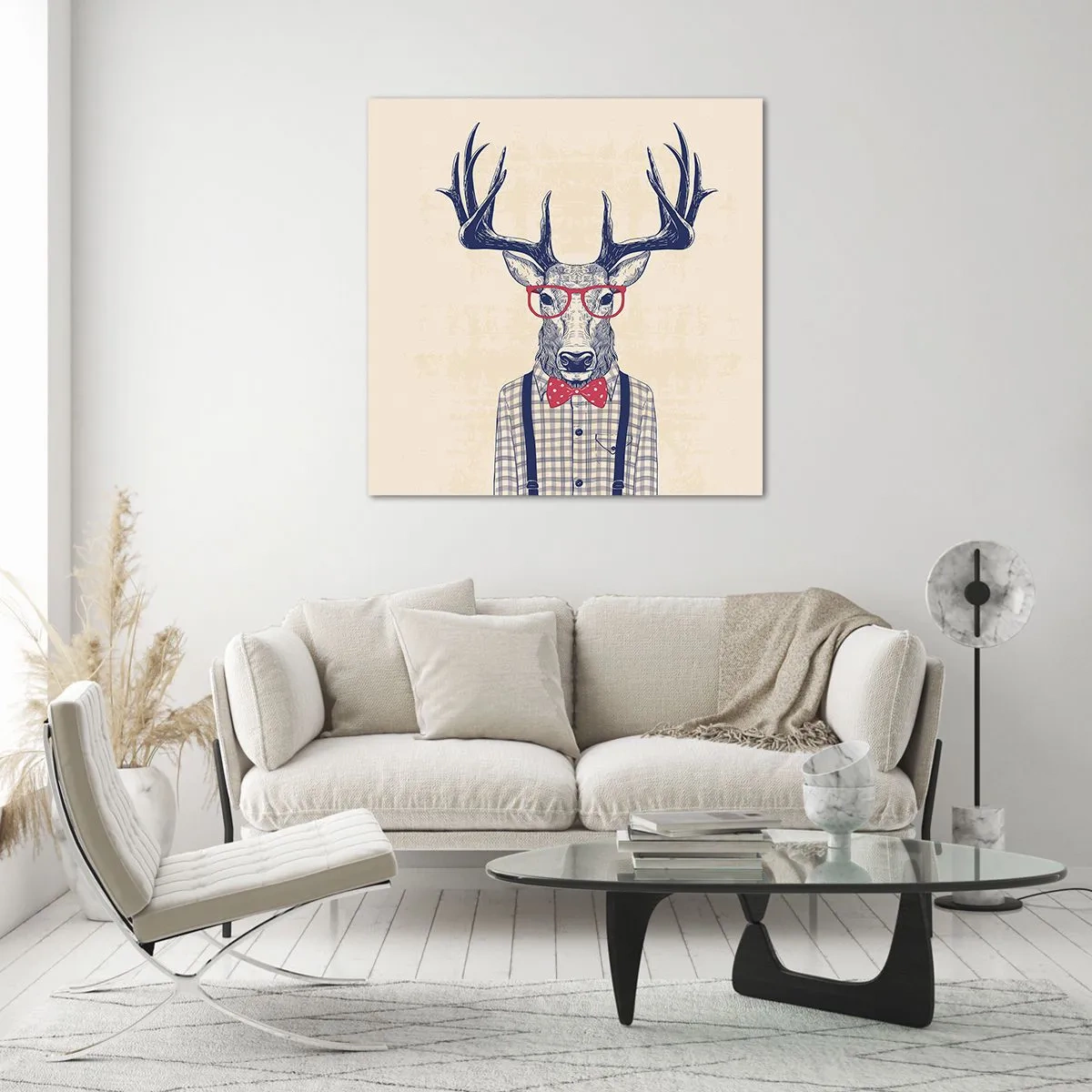 Glass picture - Fun Extravagance - 60x60 cm