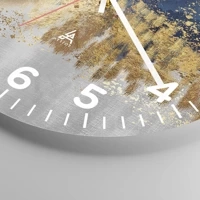 Clock face with numbers