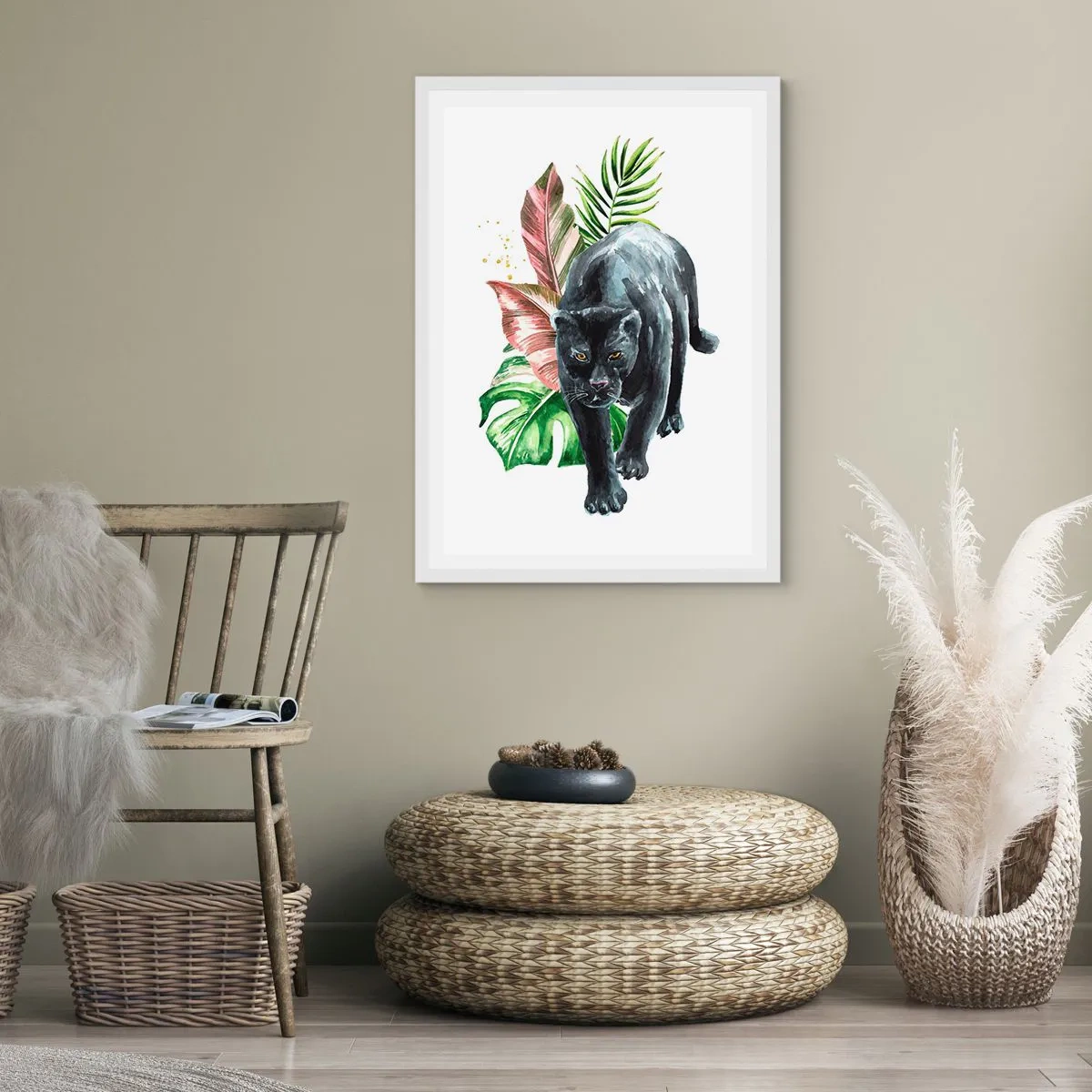 Poster in white frmae - Wilderness of the Heart - 40x50 cm