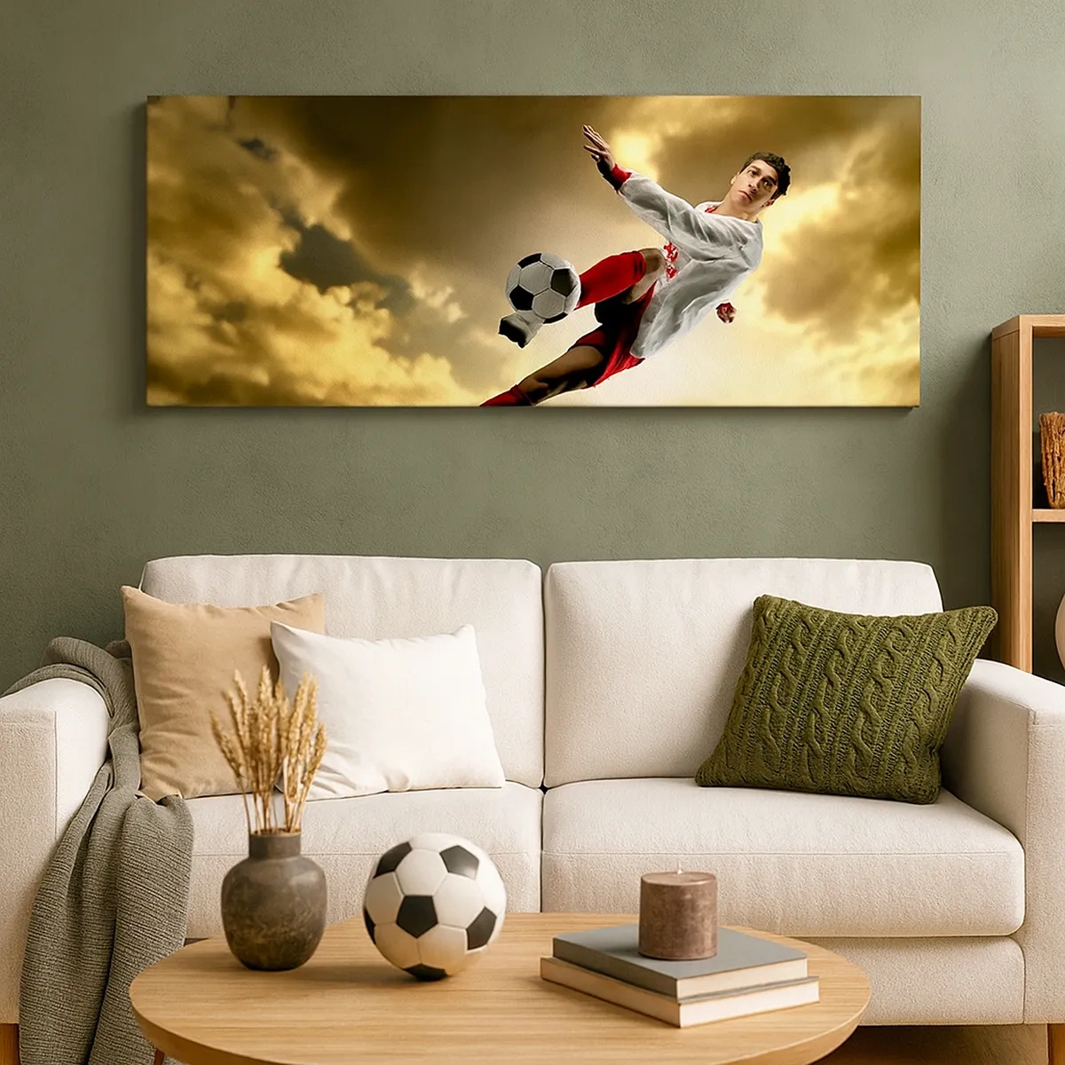 Canvas picture - Football Heaven - 30x30 cm