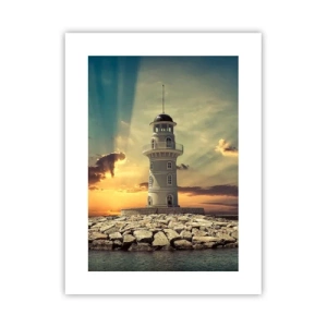 Poster - Light, Hope, Beauty - 30x40 cm