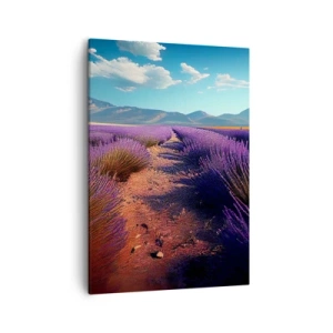 Canvas picture - Fragrant Fields - 50x70 cm