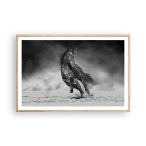 Poster in light oak frame - Worthy of Emir Himself - 91x61 cm