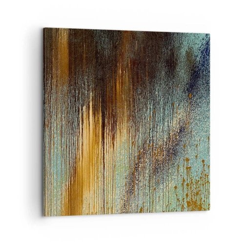 Canvas picture - Non-accidental Colourful Composition - 50x50 cm