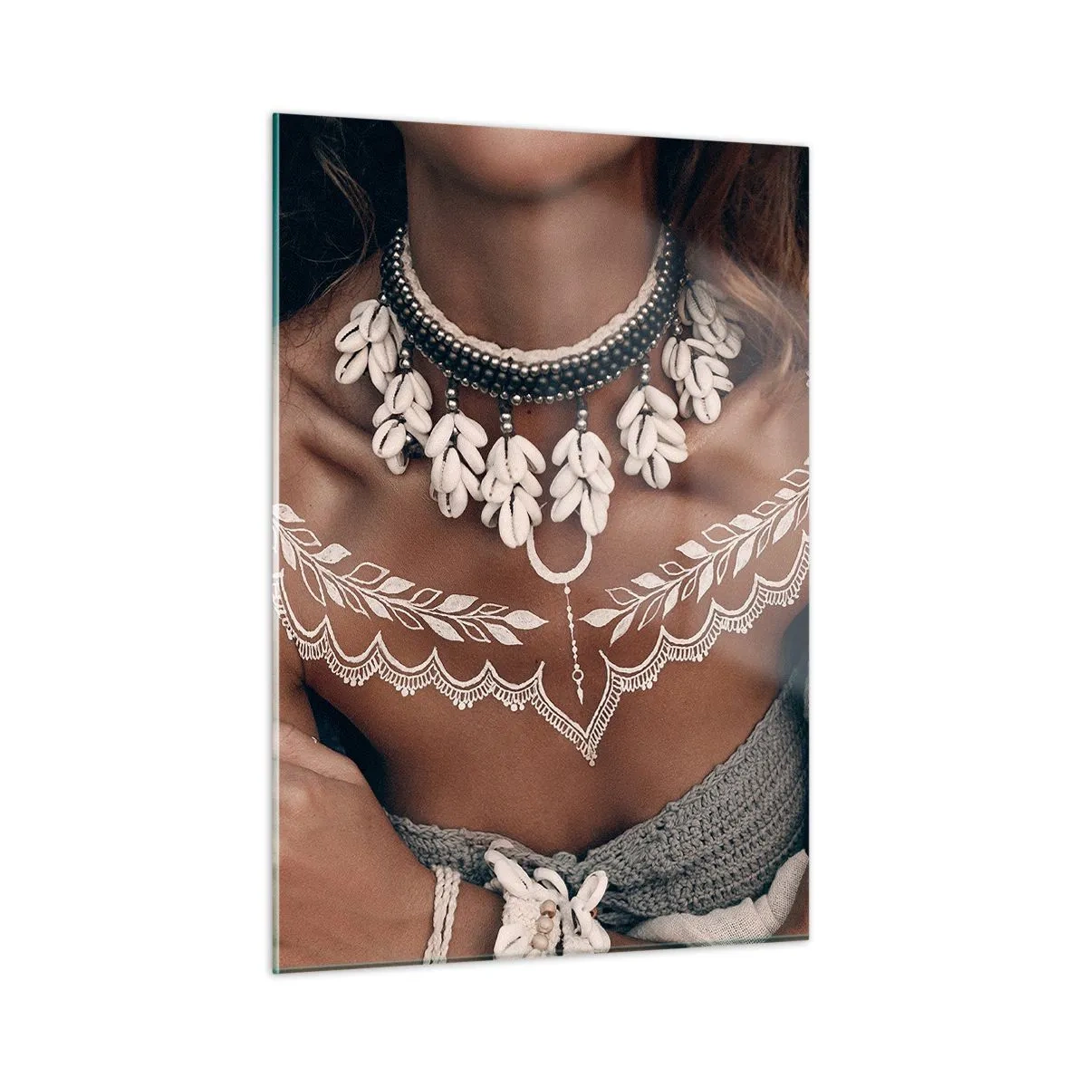 Glass picture - Talismans, Rituals of Womanhood - 50x70 cm