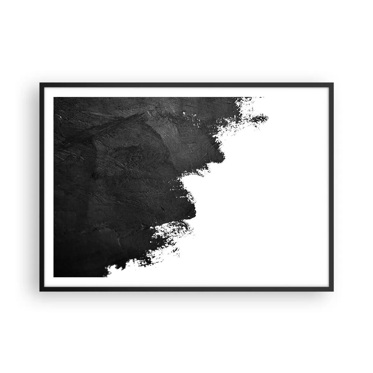 Poster in black frame - Elements: Earth - 100x70 cm