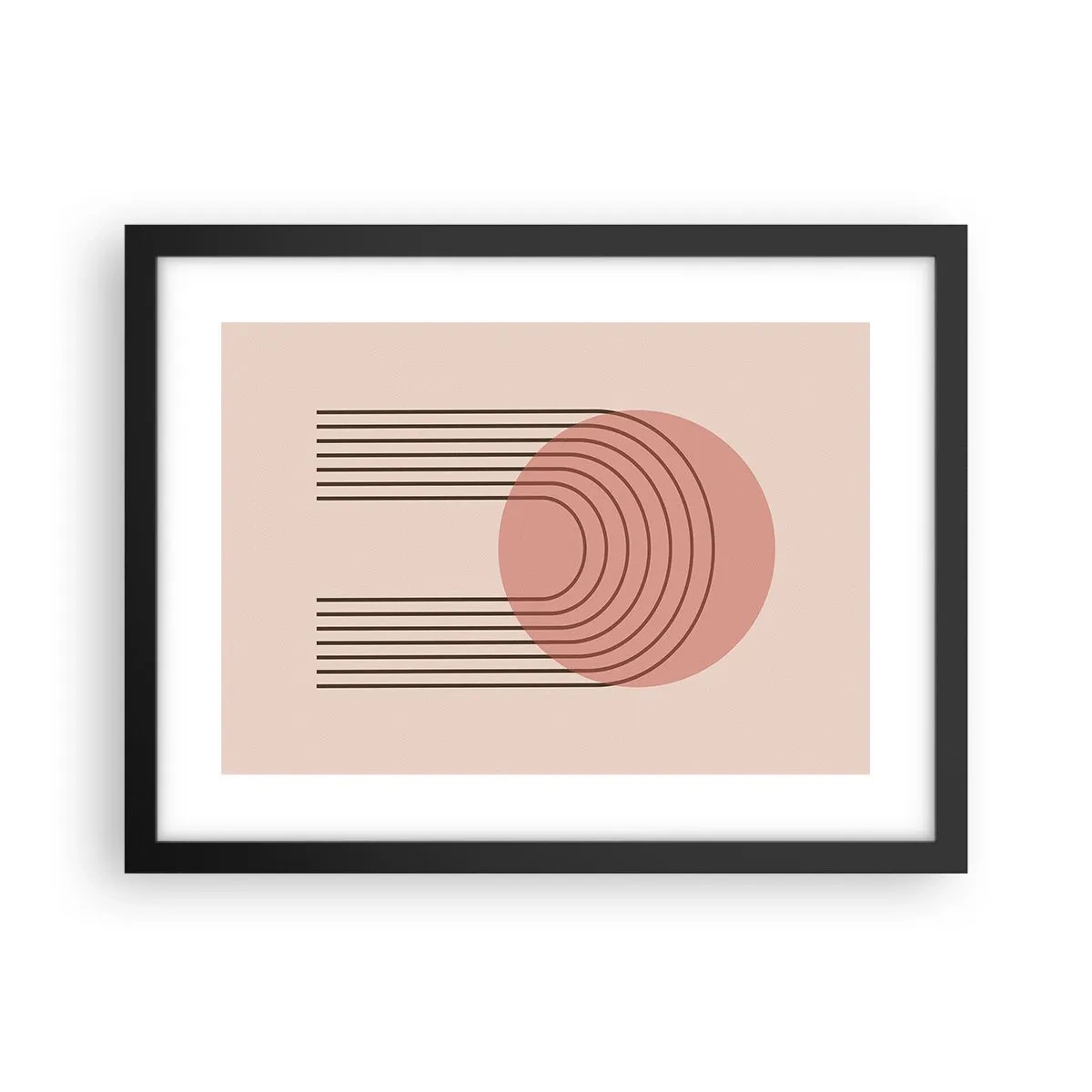 Poster in black frame - Irresistible Attraction - 40x30 cm