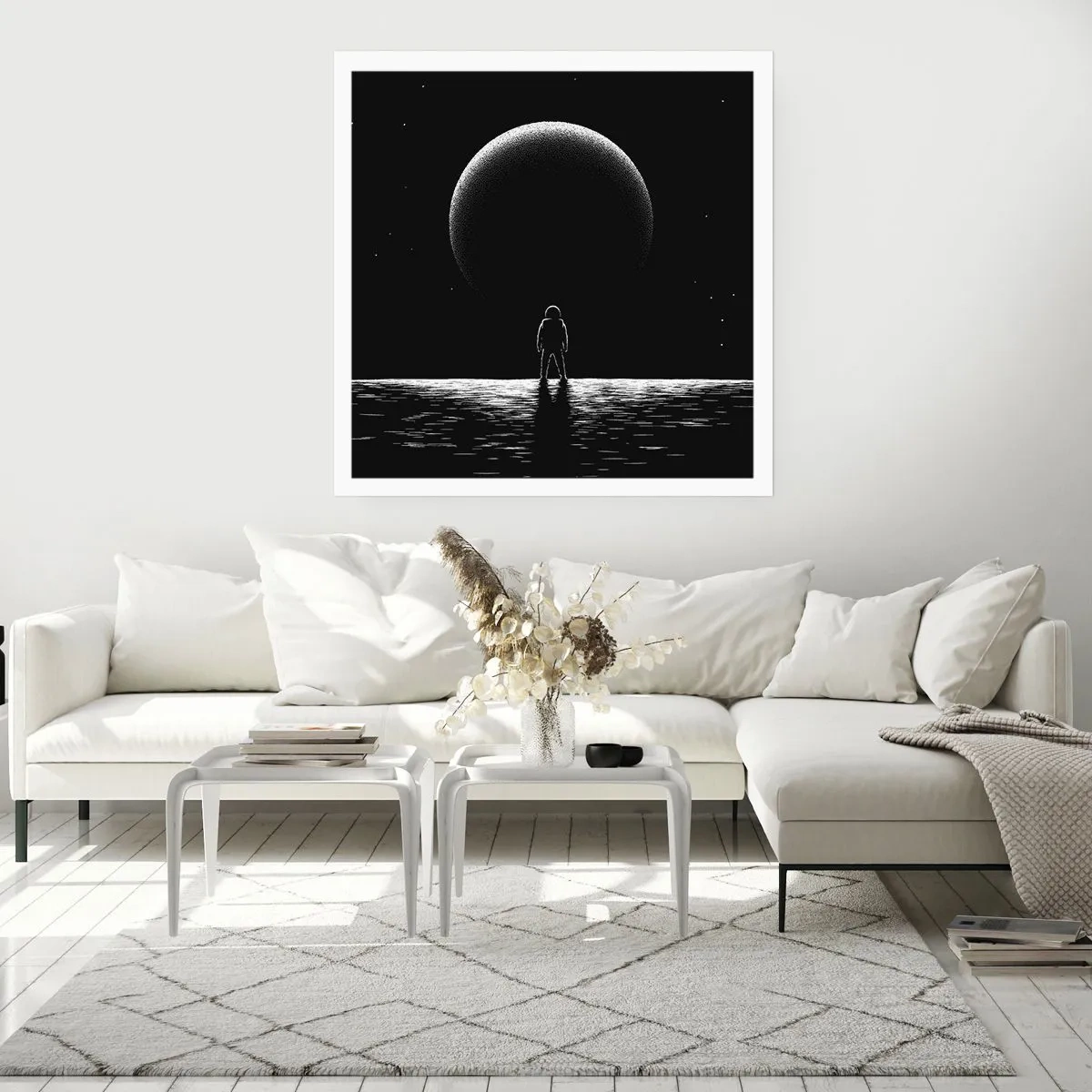 Poster - Face to Face - 30x30 cm