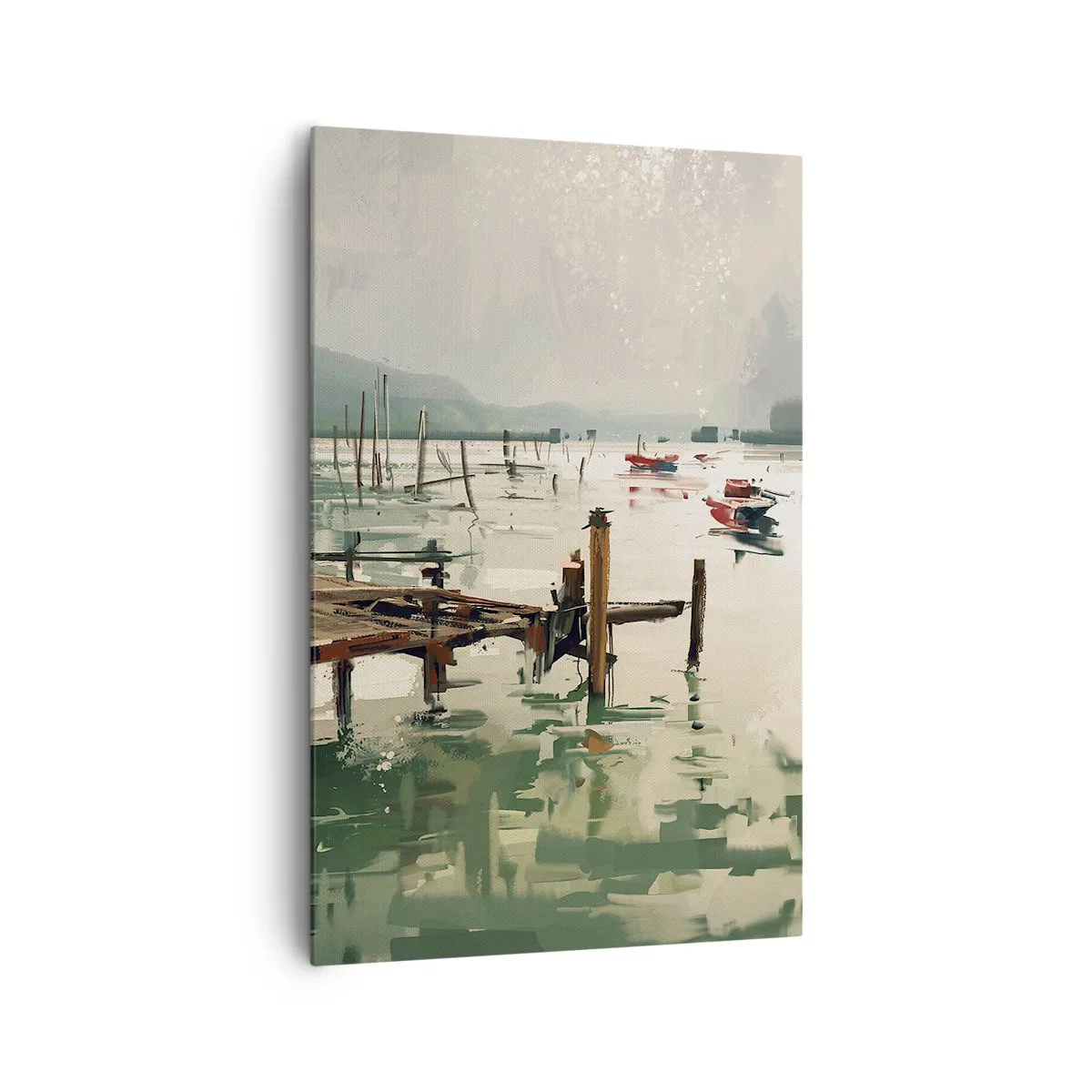 Canvas picture - Coated in Melted Moon - 80x120 cm