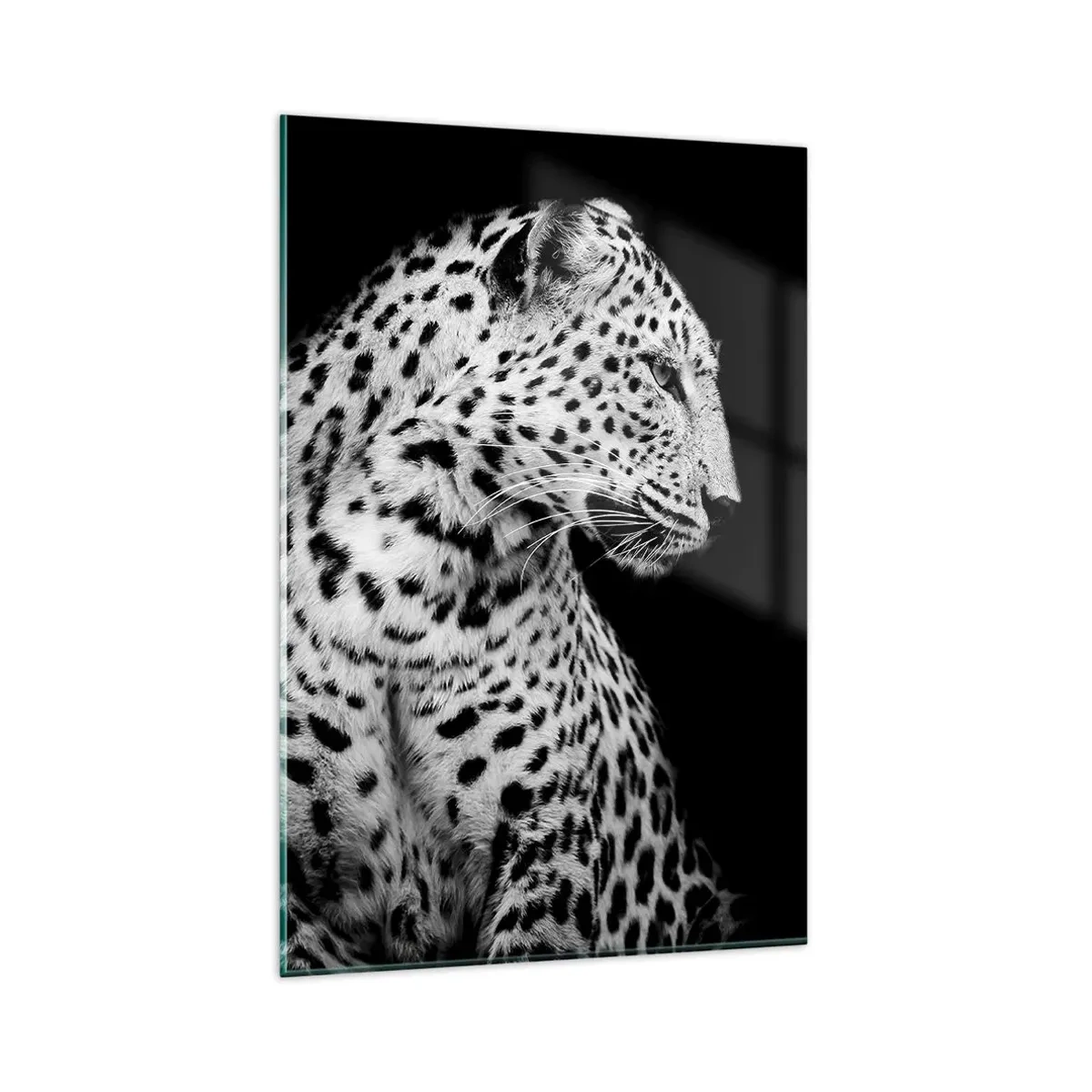 Glass picture - A Perfect Right Profile  - 80x120 cm