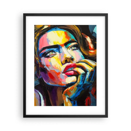 Poster in black frame - Dreams Like Birds Flying in the Sky - 40x50 cm