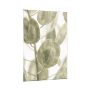 Glass picture - In the Beginning There Were Leaves… - 80x120 cm