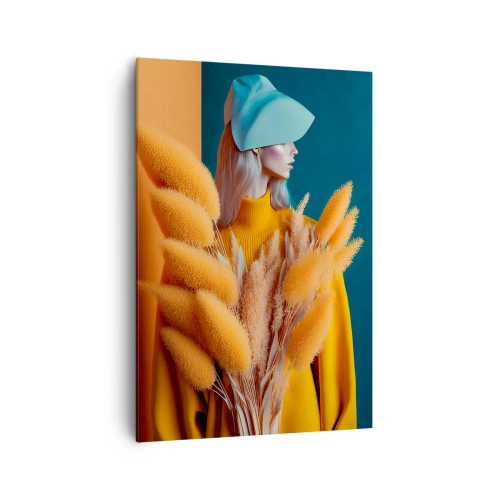 Canvas picture - Fluffy Portrait - 70x100 cm