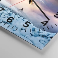 Clock face with numbers