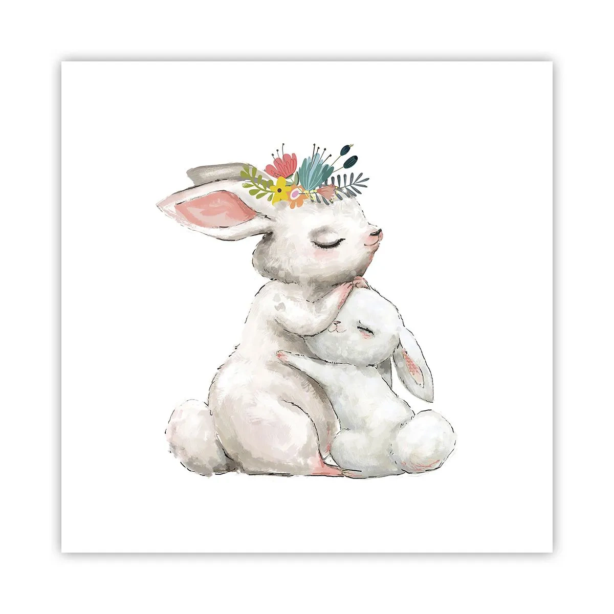 Poster - There's No Place Like at Mum's - 50x50 cm