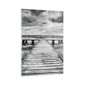 Glass picture - Waiting for the Wind to Blow away - 50x70 cm