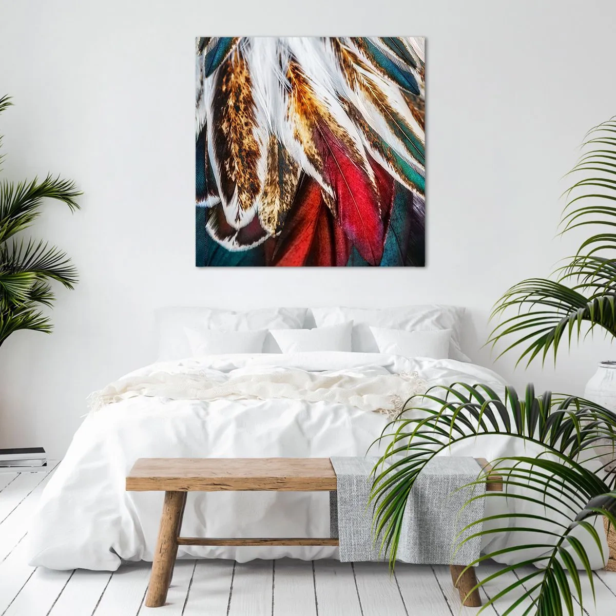 Canvas picture - Secrets of Flight - 30x30 cm