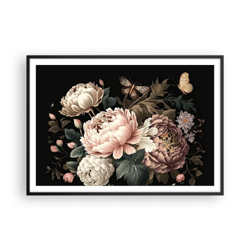 Poster in black frame - Baroque Style - 100x70 cm