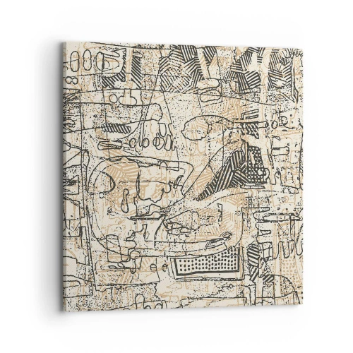 Canvas picture - Waiting to Be Decoded - 70x70 cm