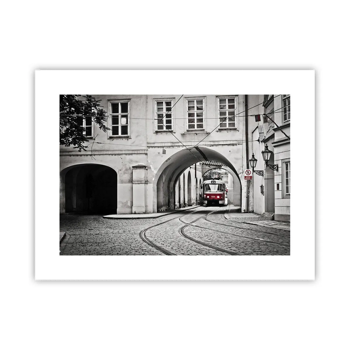 Poster - Through City Labirynth - 40x30 cm