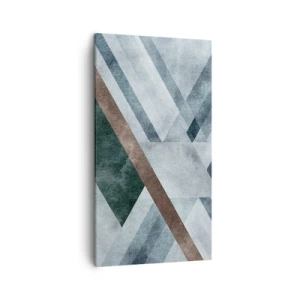 Canvas picture - Refined Elegance of Geometry - 45x80 cm