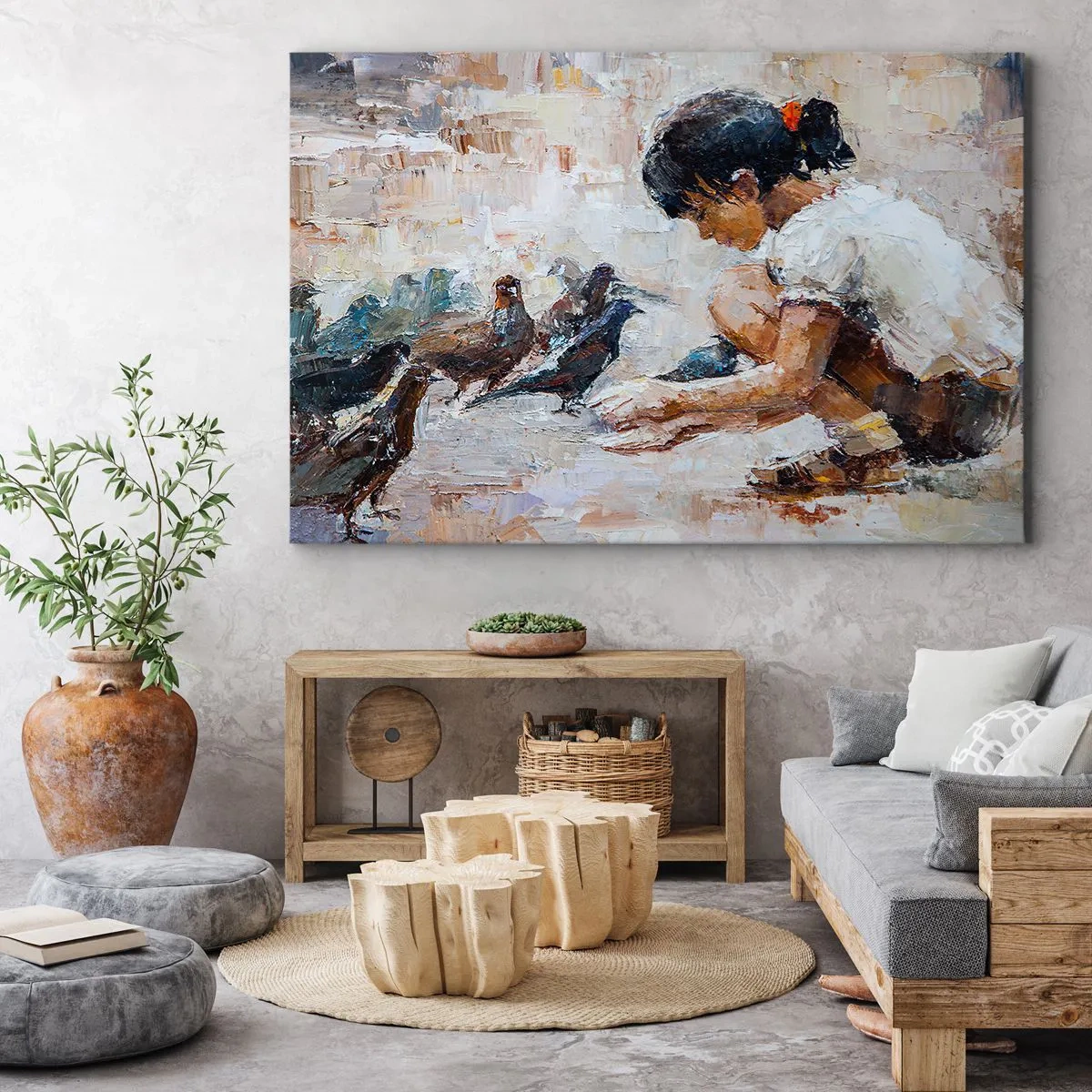 Canvas picture - The Little Ones - 120x80 cm