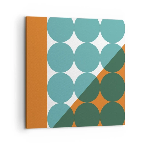 Canvas picture - Upwards and Diagonally - 50x50 cm