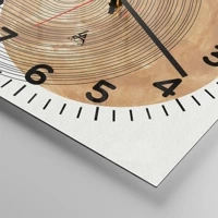 Clock face with numbers