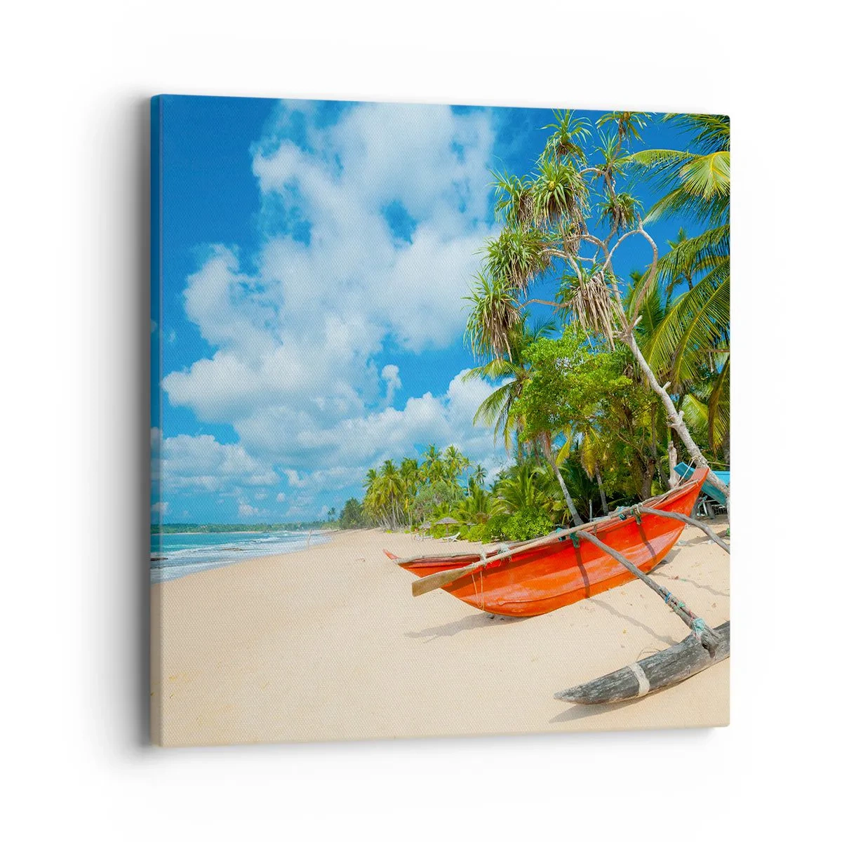 Canvas picture - Charm of the Tropics - 40x40 cm