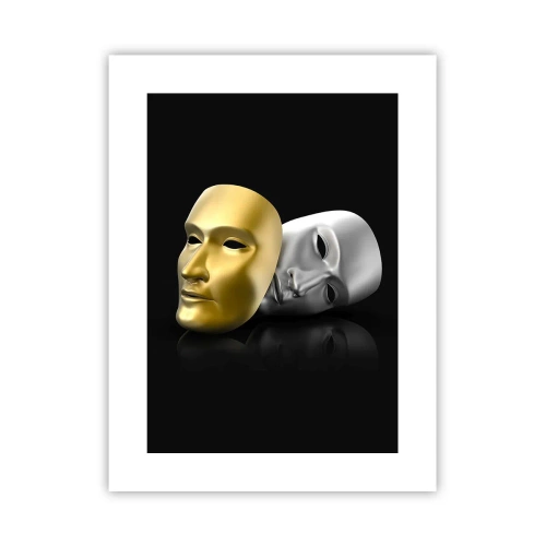 Poster - Life Is a Theatre - 30x40 cm