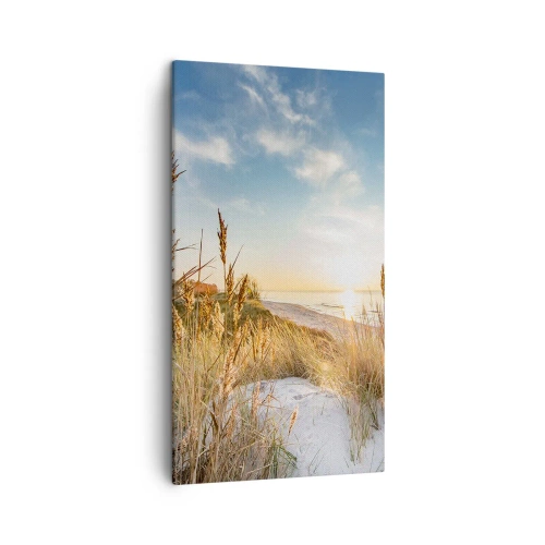 Canvas picture - Northern Beach - 45x80 cm