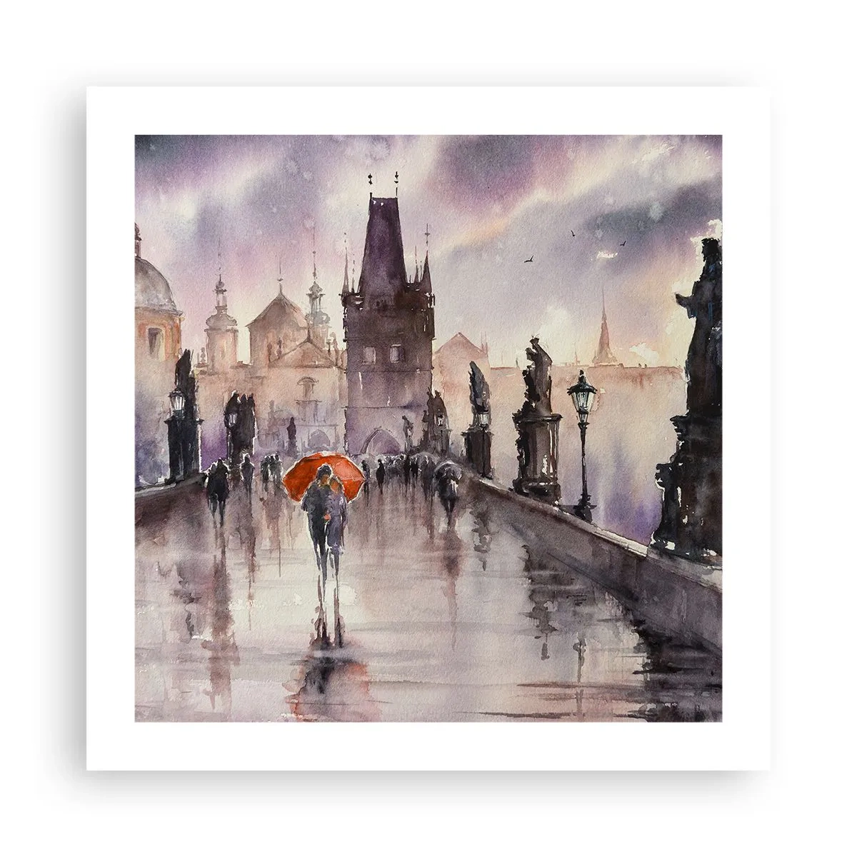 Poster - Peaople Don't Change - 50x50 cm