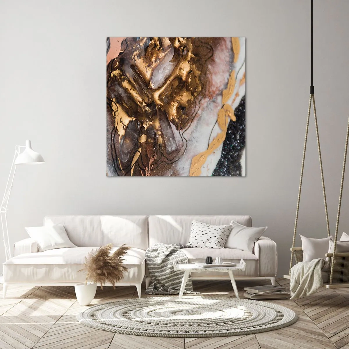 Canvas picture - Element of the Earth - 30x30 cm