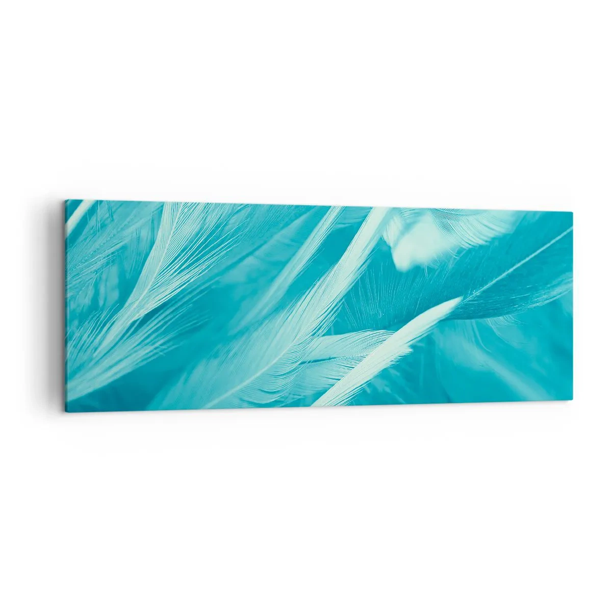 Canvas picture - Drowning in Feathers - 140x50 cm