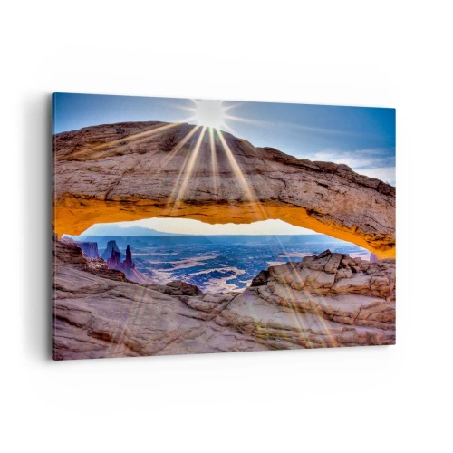 Canvas picture - Through Rocky Gate - 120x80 cm