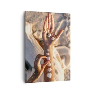 Canvas picture - Beauty at Hand - 50x70 cm