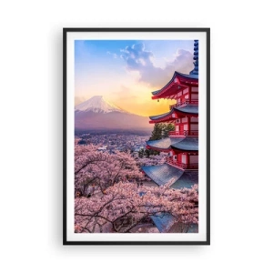 Poster in black frame - The Essence of Japanese Spirit - 61x91 cm