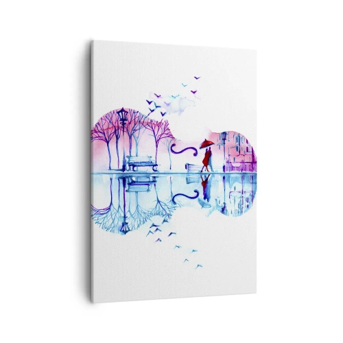 Canvas picture - I Will Bring Canticles of Rain - 50x70 cm